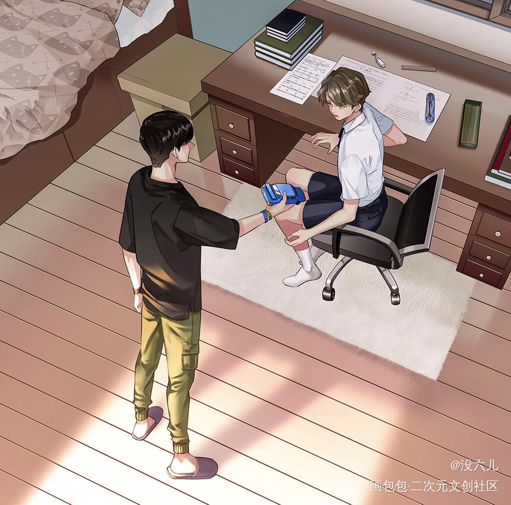 广播剧海报-碎阳_同人碎阳广播剧海报绘画作品