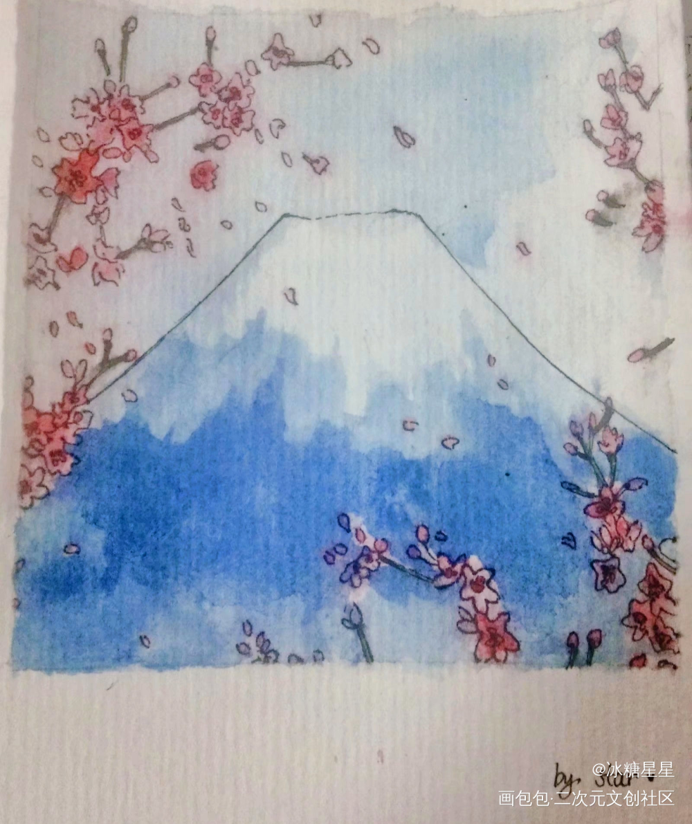 _水彩绘画绘画作品