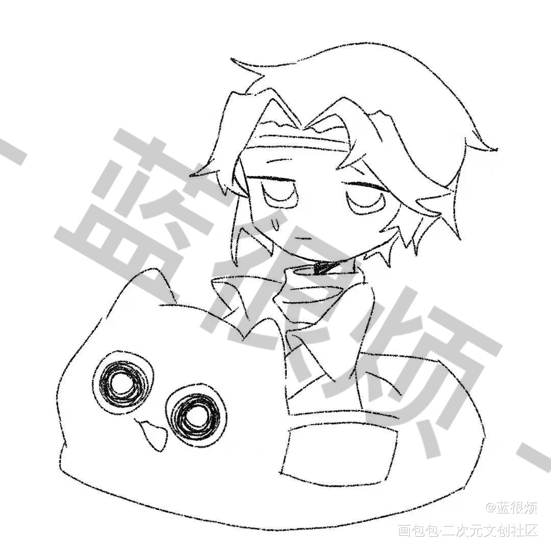 忘羡_魔道祖师忘羡Q版绘画作品