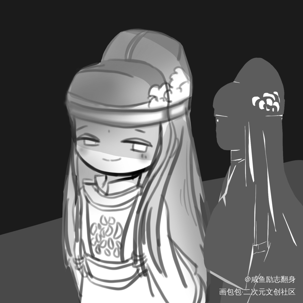 一个_魔道祖师金光瑶绘画作品
