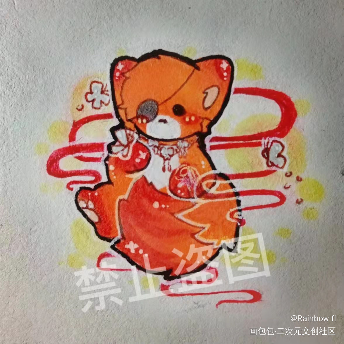 _手绘绘画作品