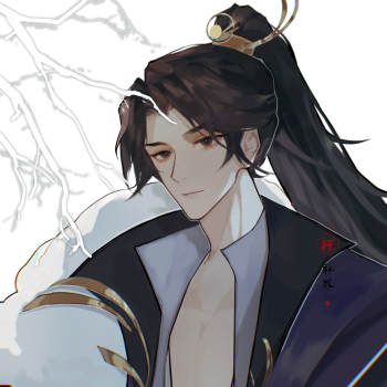 我见青山多妩媚_忘川风华录辛弃疾古风绘画作品