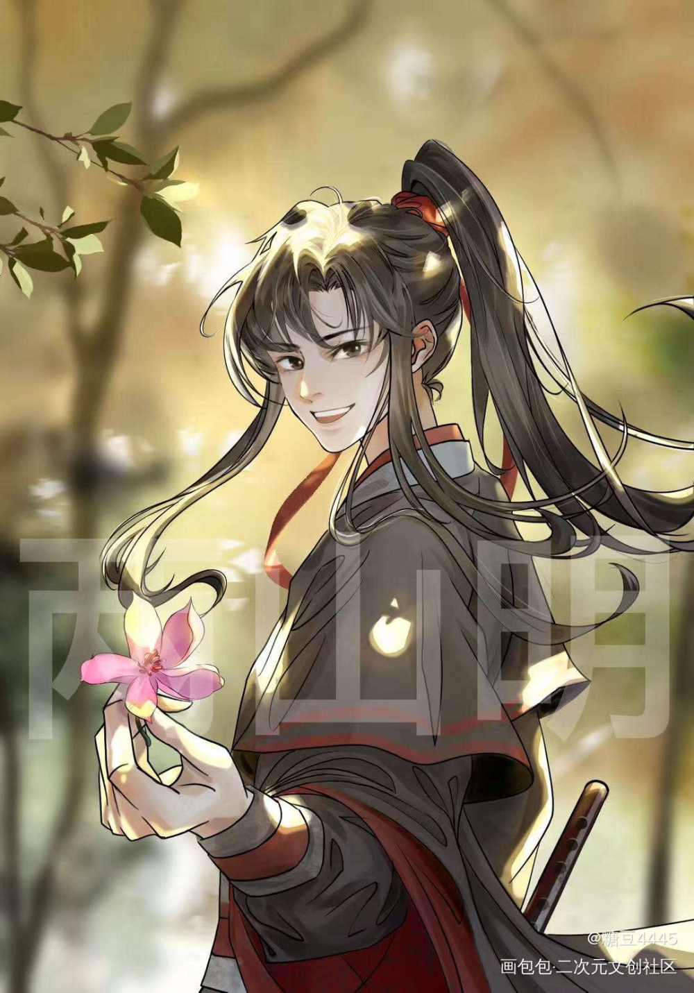 情人节_魔道祖师忘羡绘画作品