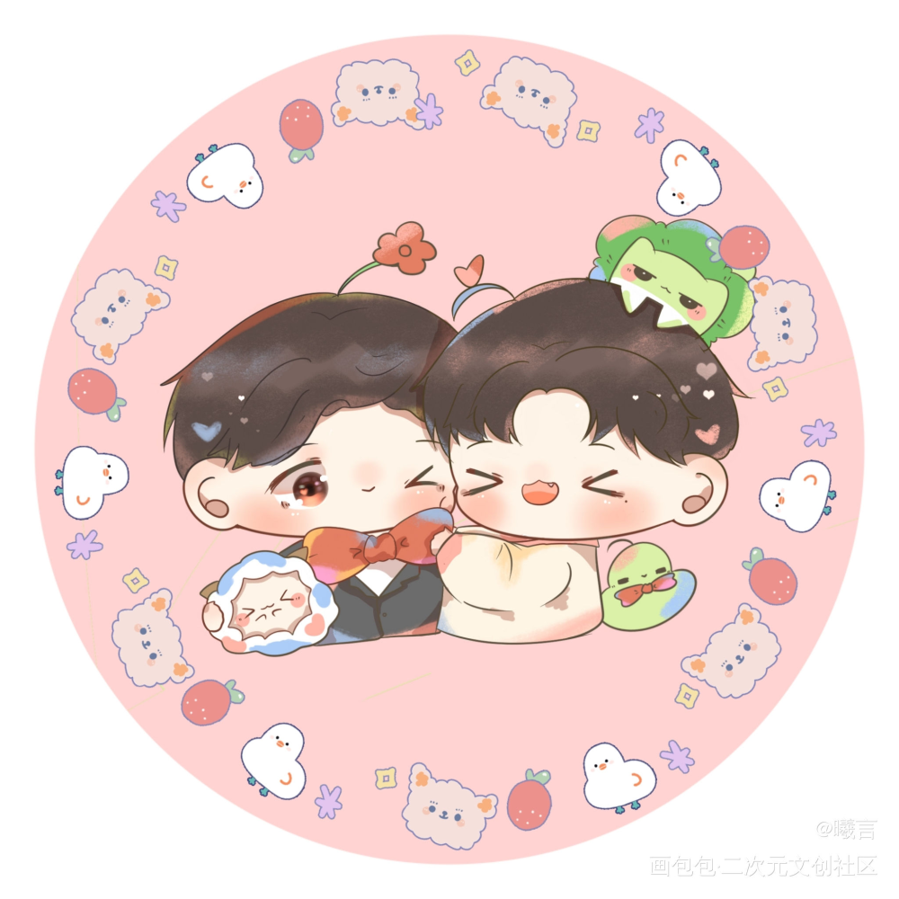 妹叔_谁把谁当真妹叔Q版绘画作品