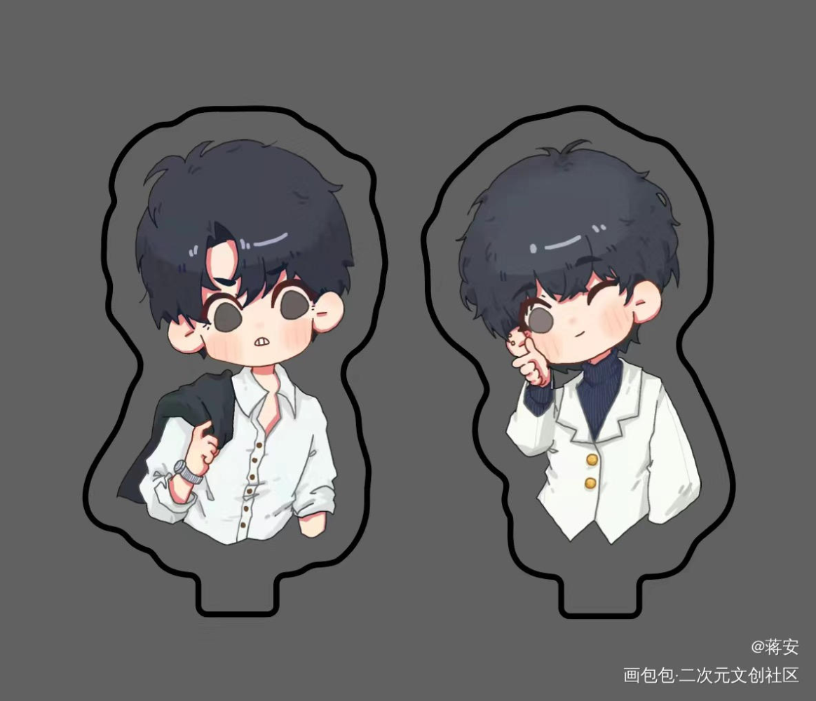 李简无料_你却爱着一个傻逼188男团李简Q版绘画作品