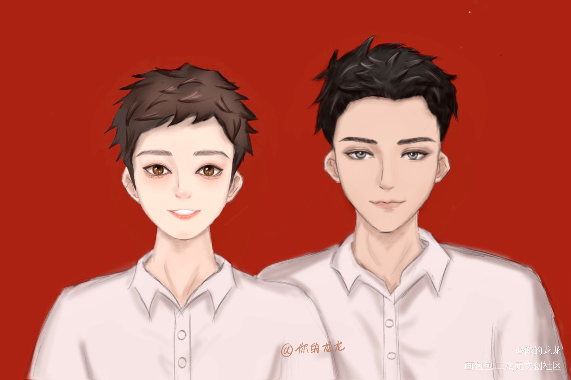 俞白百年好合_小白杨188男团俞白白新羽俞风城我要上首推绘画作品