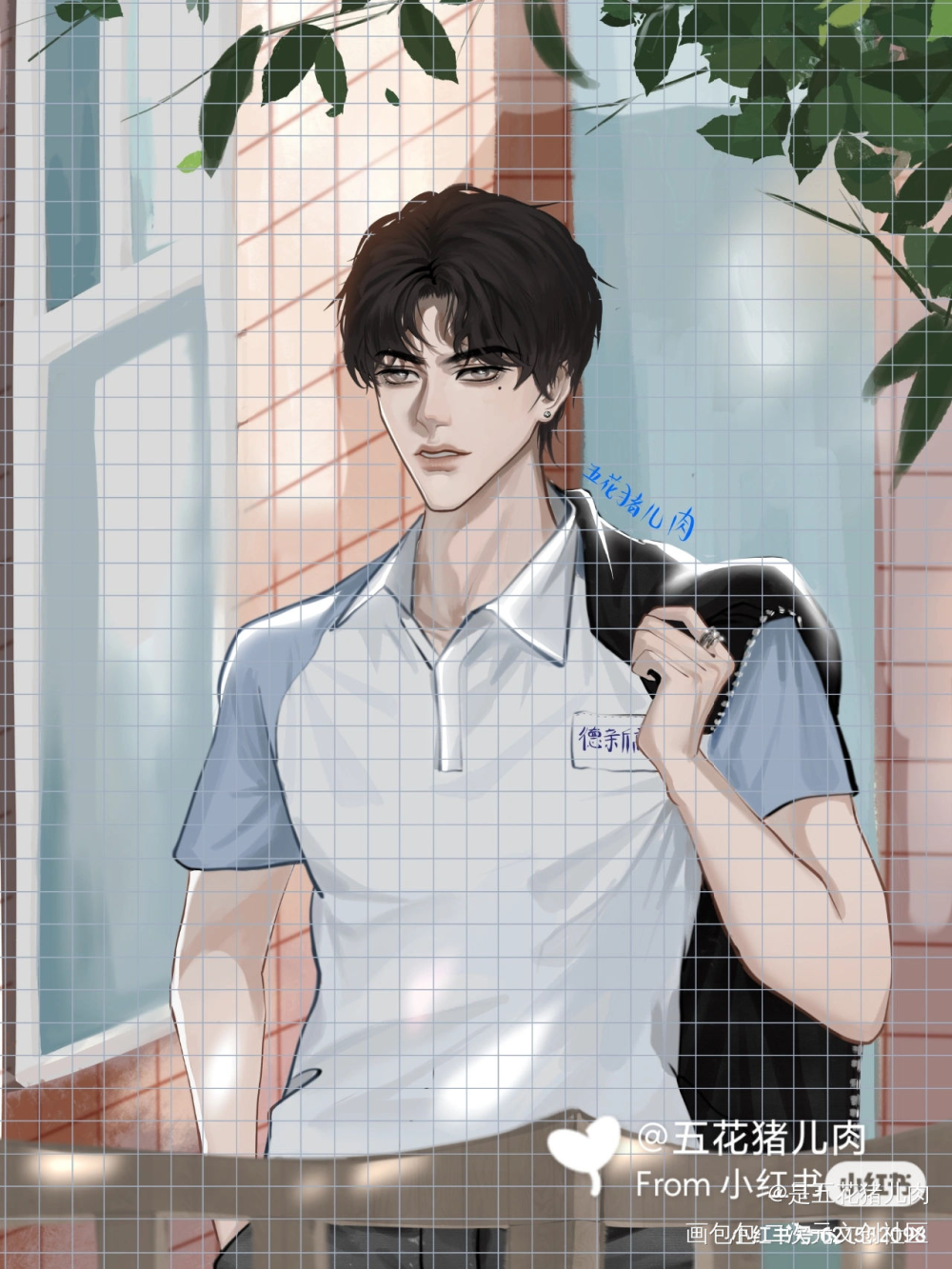 是稿子_立绘厚涂板写绘画作品