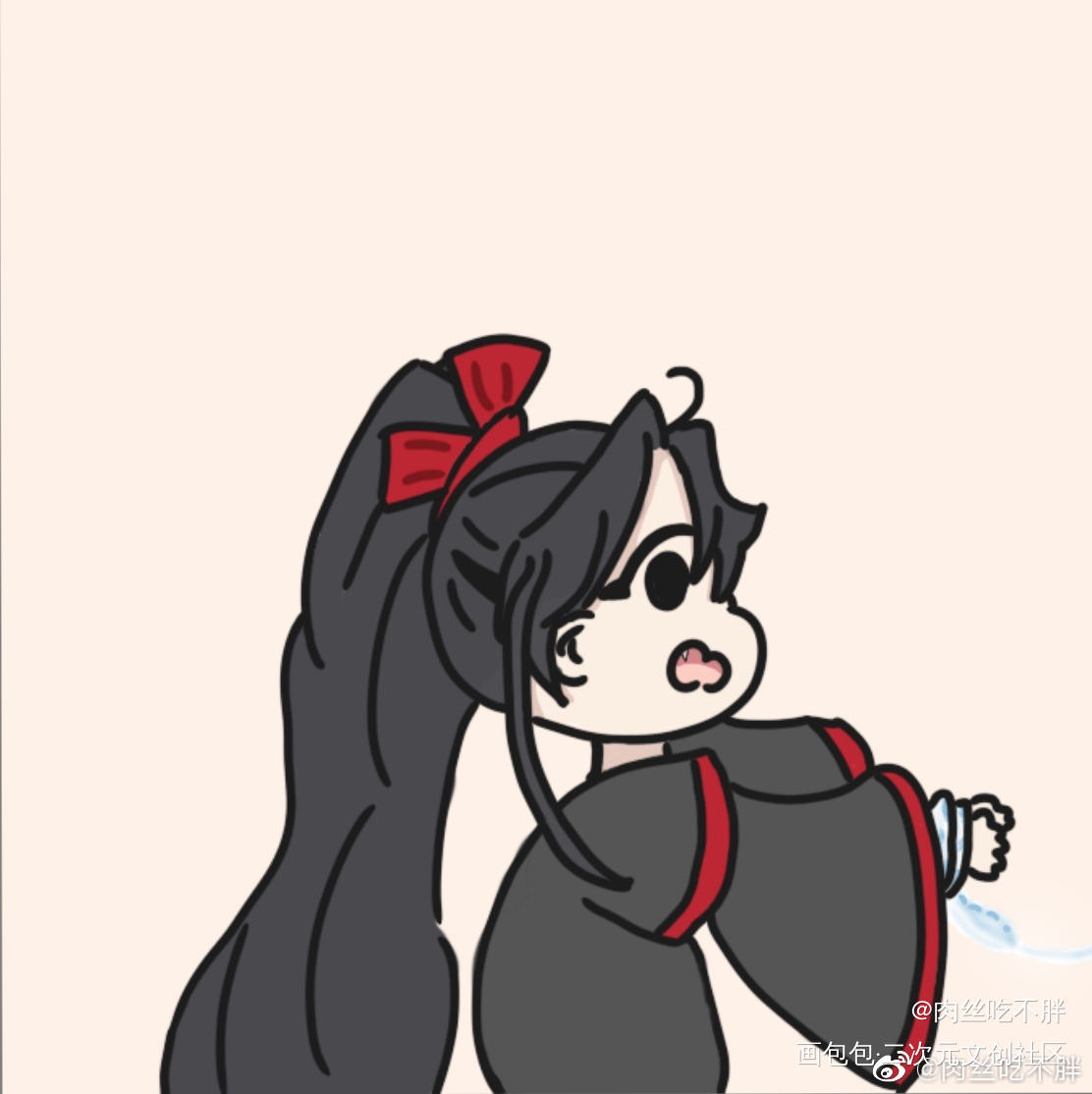 小彩蛋？_魔道祖师忘羡绘画作品