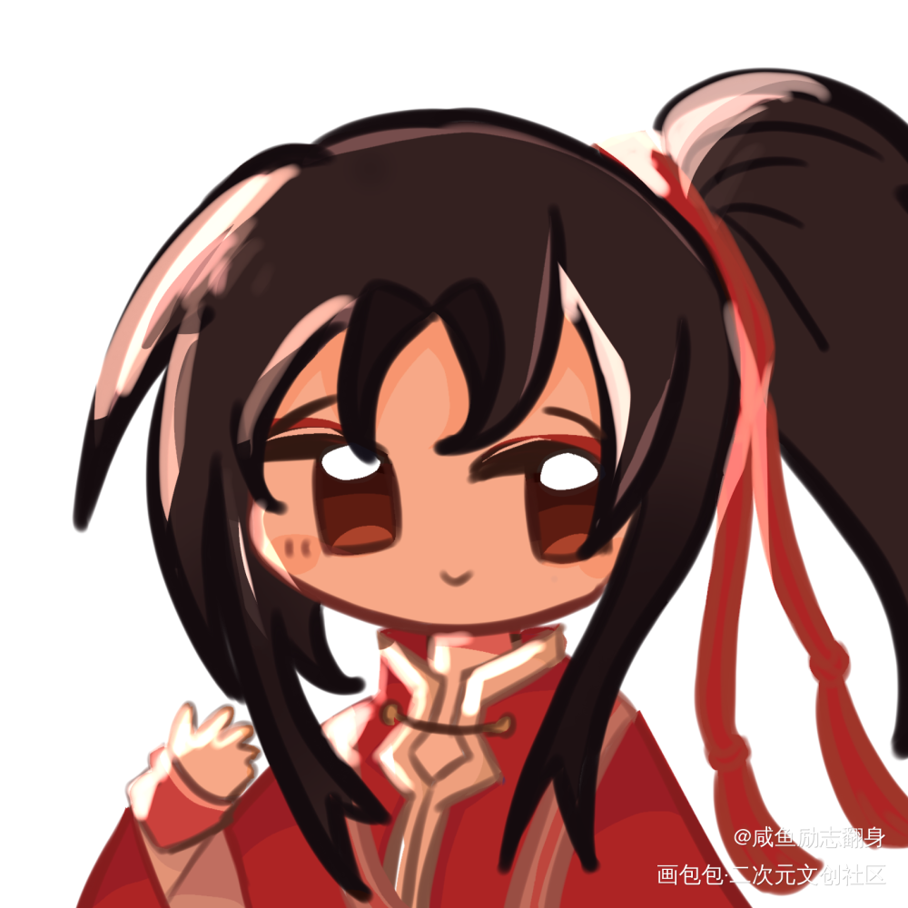 大头画手进击城城子！_天官赐福花城绘画作品