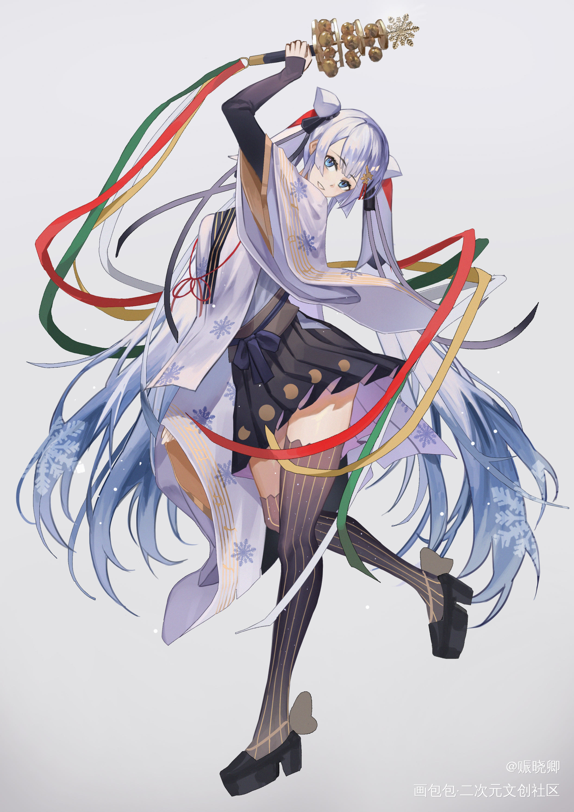 突然想起了账号密码起来发个图_VOCALOID雪初音miku初音未来立绘插画同人绘画作品