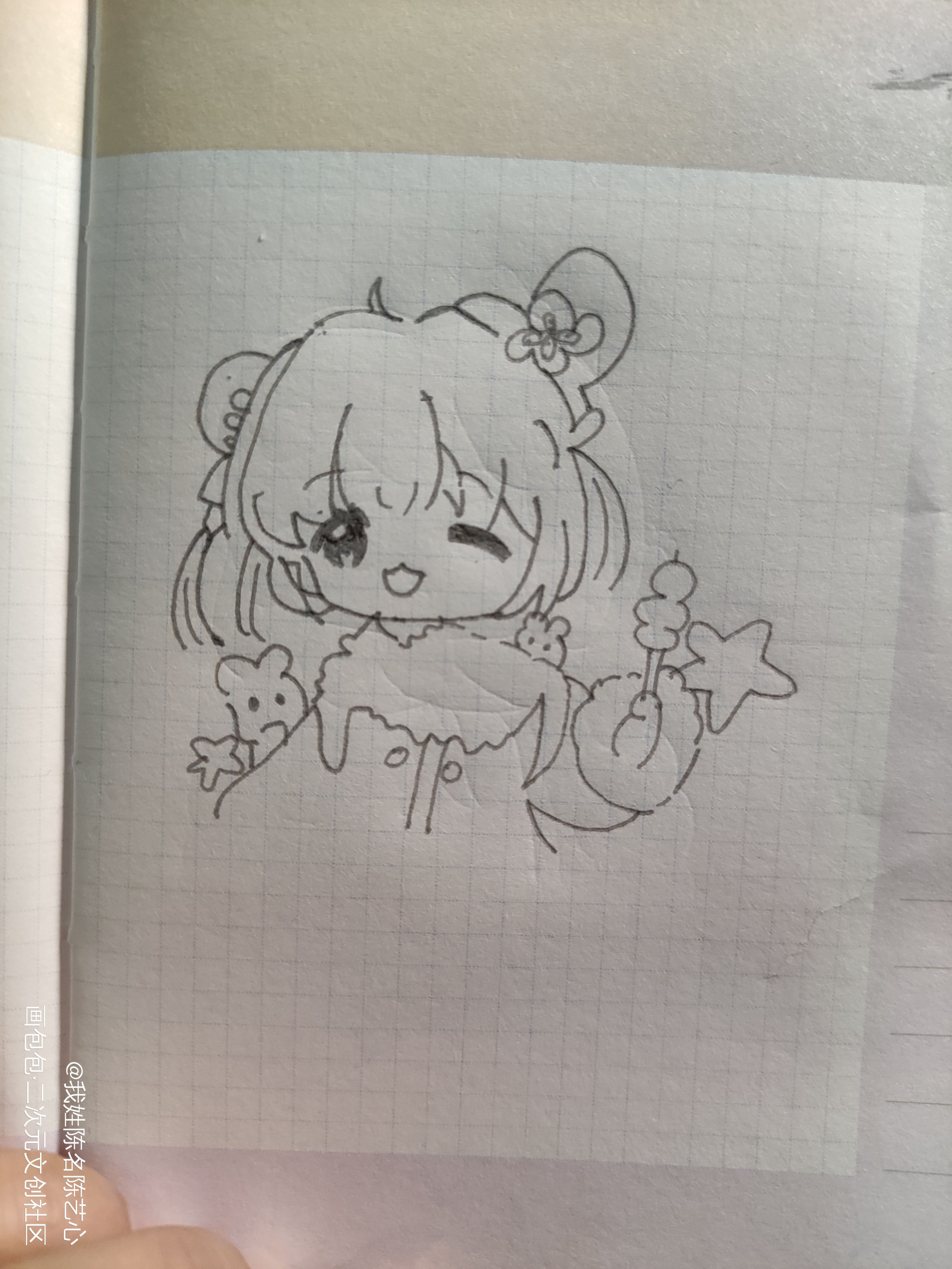 _二哈和他的白猫师尊绘画作品