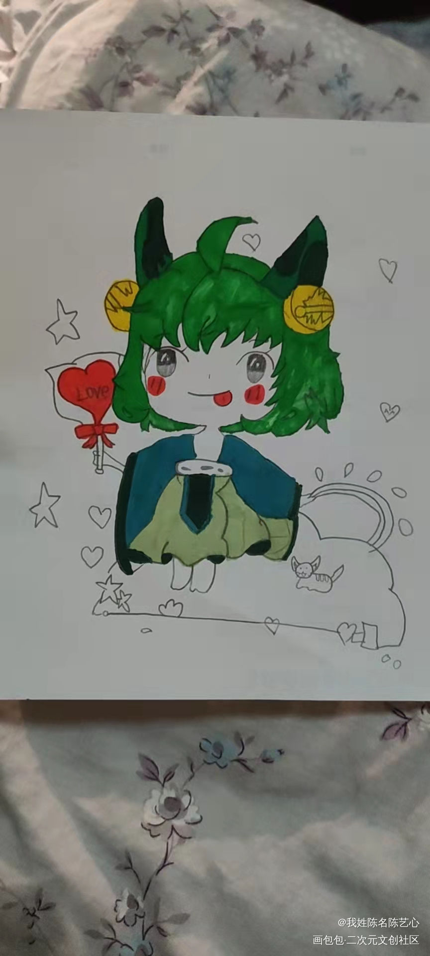 _二哈和他的白猫师尊绘画作品