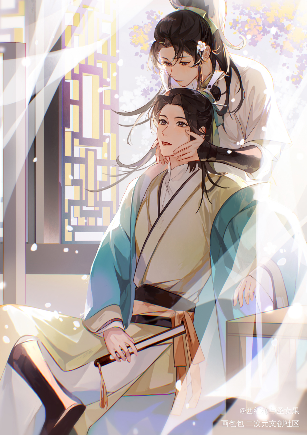 涂_人渣反派自救系统绘画作品