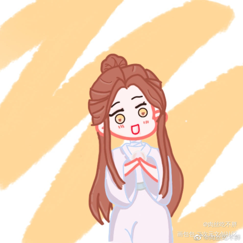是热乎的馒头 还是热乎的怜？_天官赐福谢怜绘画作品