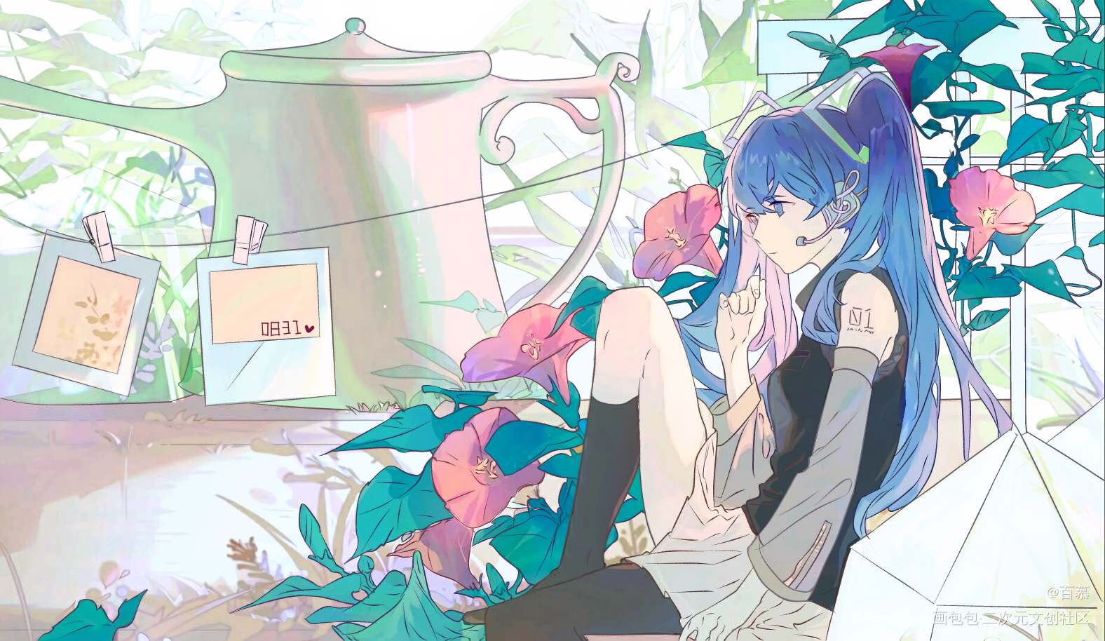 _时光代理人绘画作品