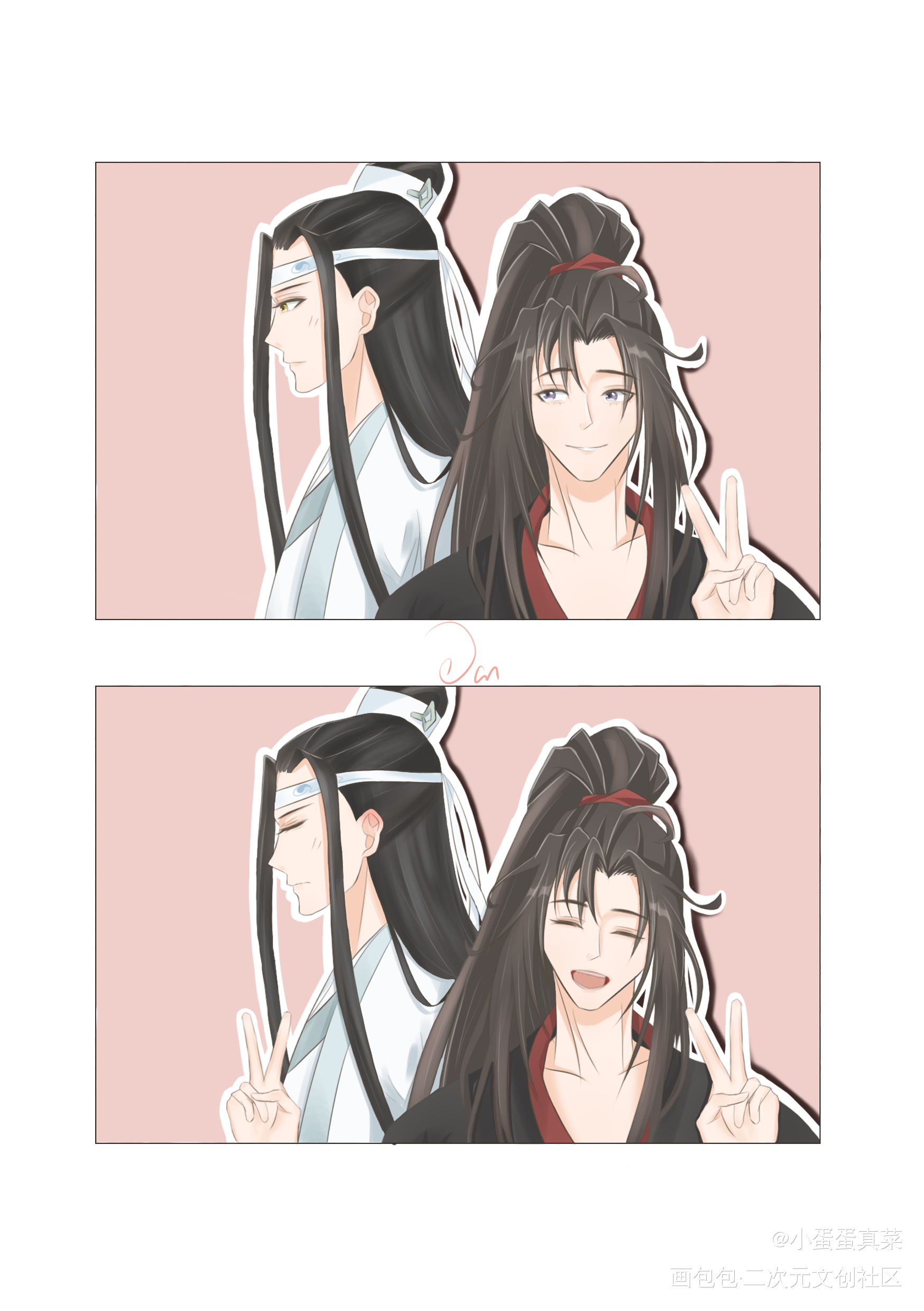 《论墨家三宝是如何拍照的》_人渣反派自救系统天官赐福魔道祖师冰秋花怜忘羡绘画作品