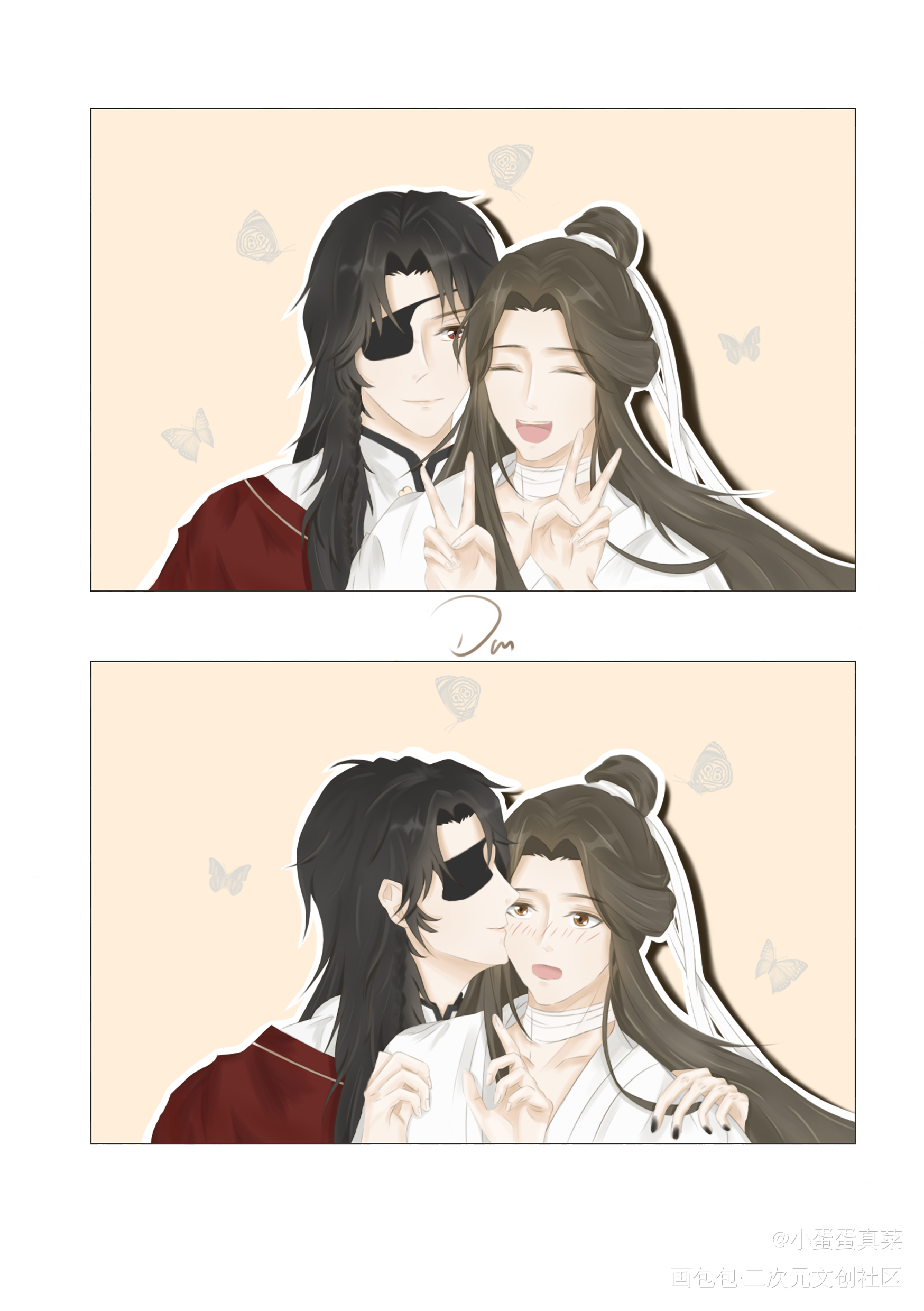 《论墨家三宝是如何拍照的》_人渣反派自救系统天官赐福魔道祖师冰秋花怜忘羡绘画作品