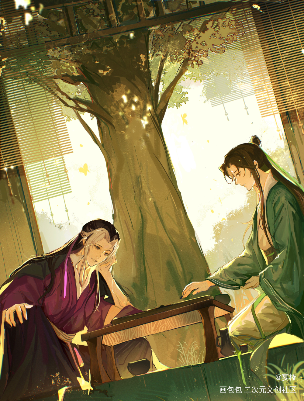 搬搬千秋的图_千秋梦溪石绘画作品
