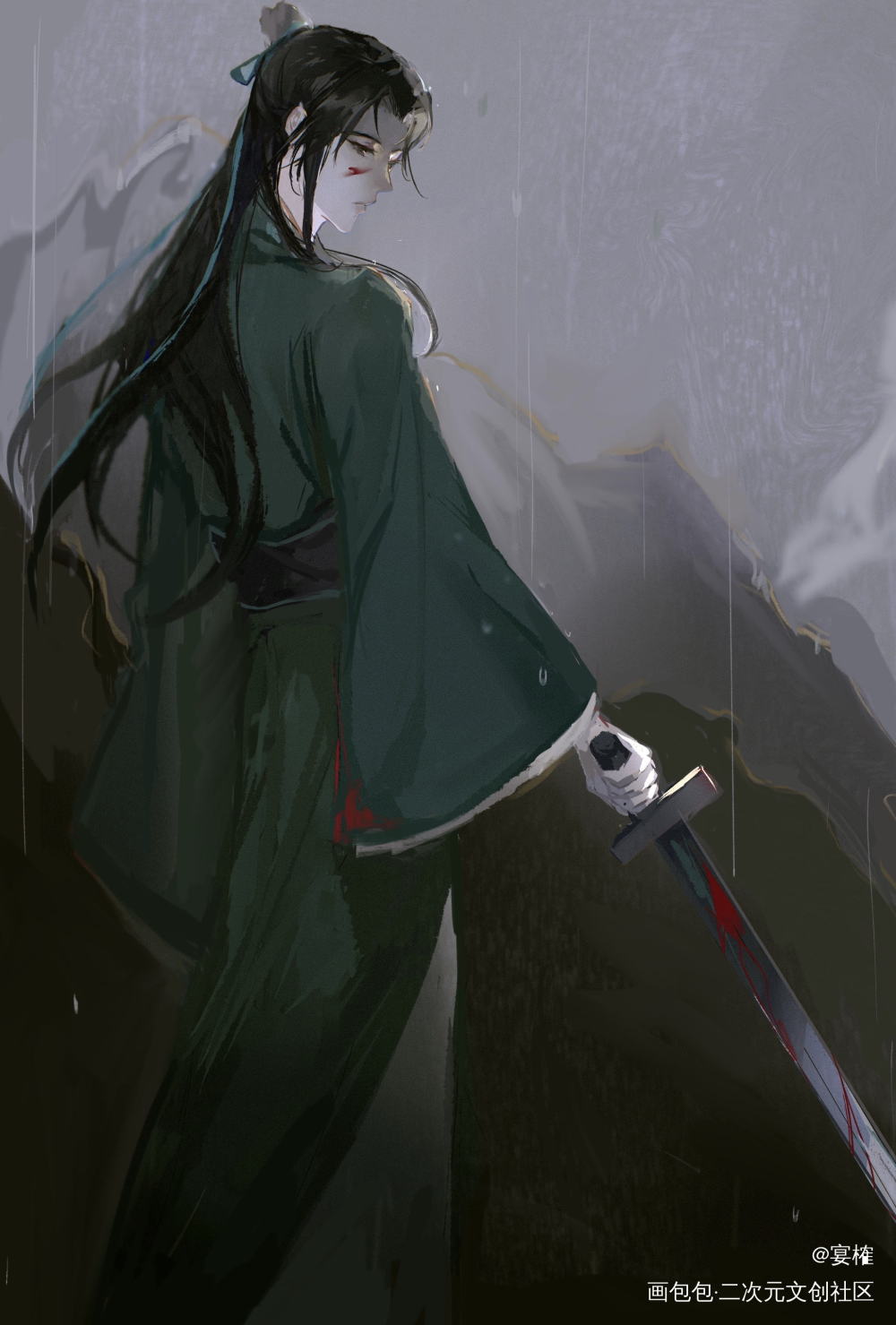 搬搬千秋的图_千秋梦溪石绘画作品