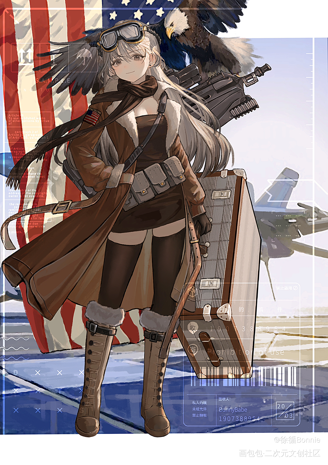 各国妹妹_厚涂日系绘画作品