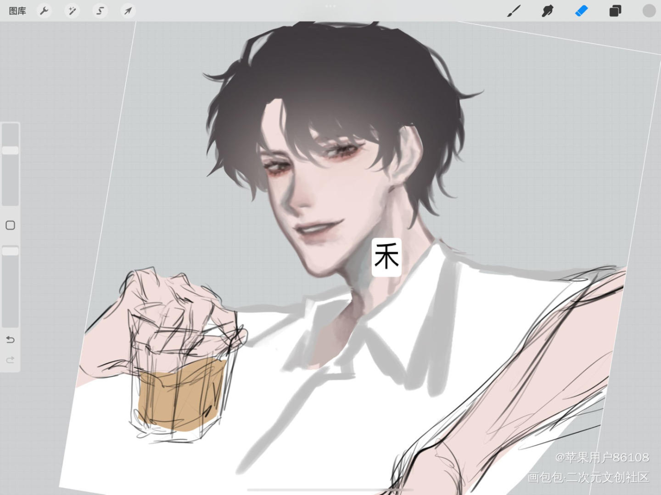 _谁把谁当真188男团妹叔绘画作品