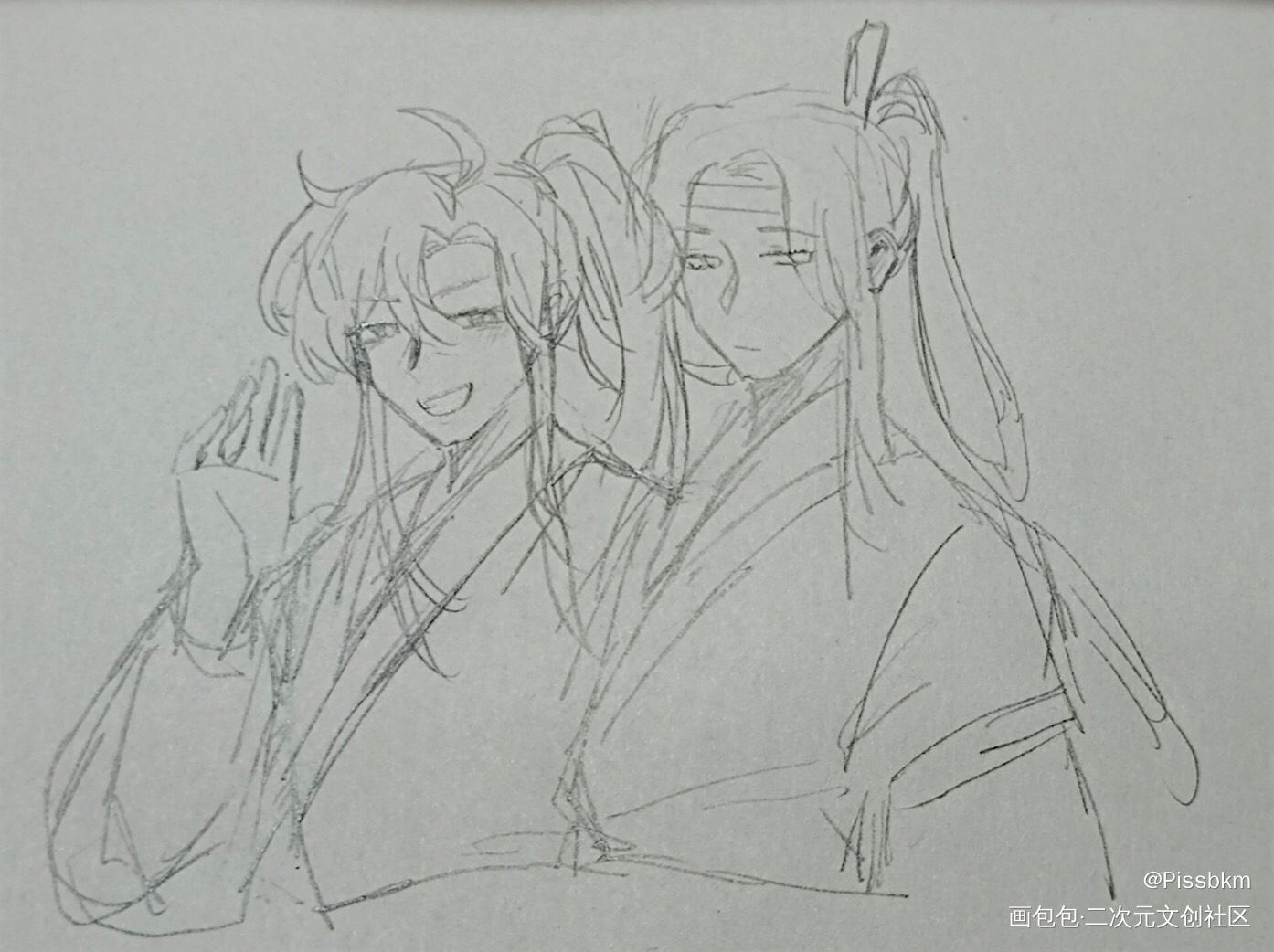 预告_魔道祖师忘羡约稿绘画作品