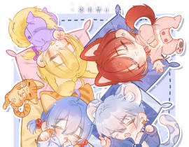 电竞四毛❤️_绘画作品