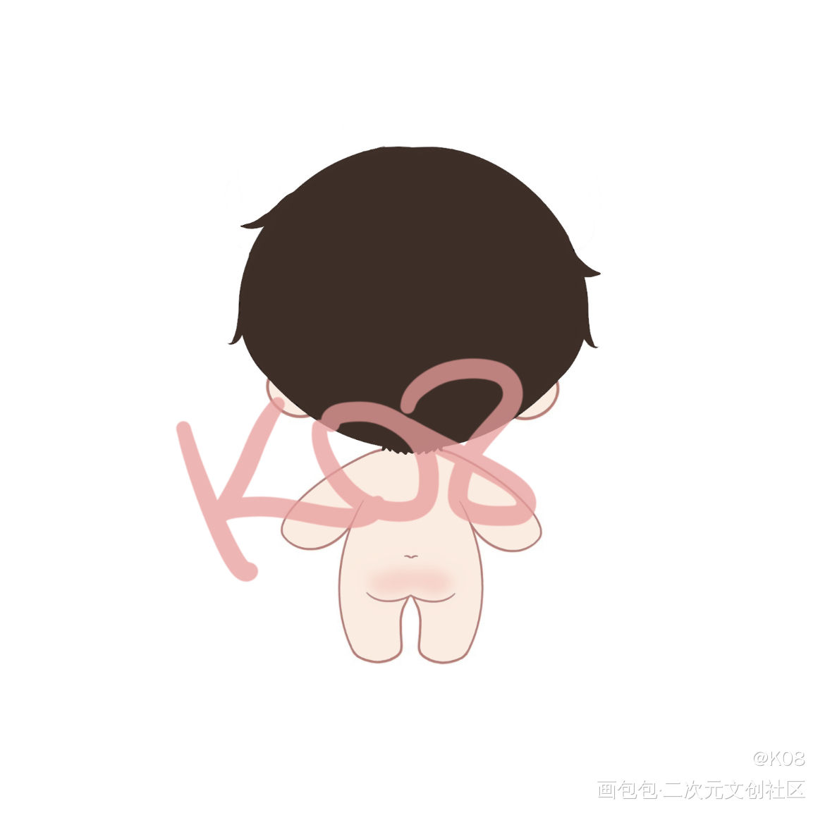 简哥_你却爱着一个傻逼188男团李简Q版绘画作品