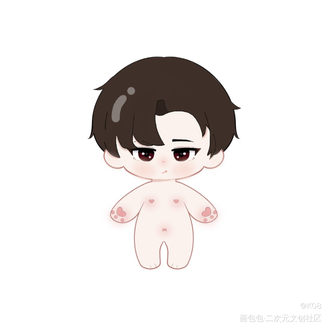 简大_你却爱着一个傻逼188男团李简Q版绘画作品