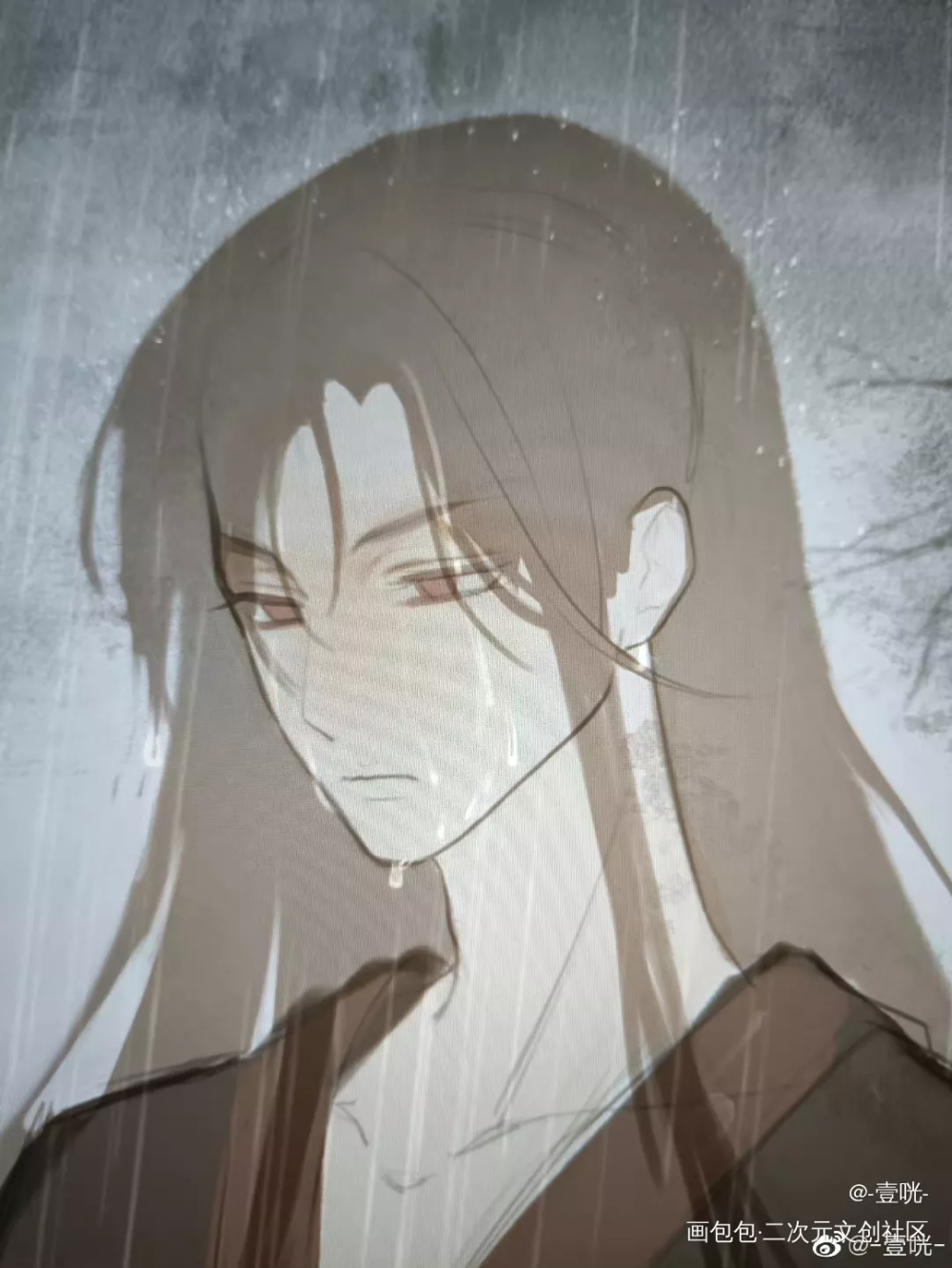 乱葬岗_魔道祖师忘羡魏无羡绘画作品