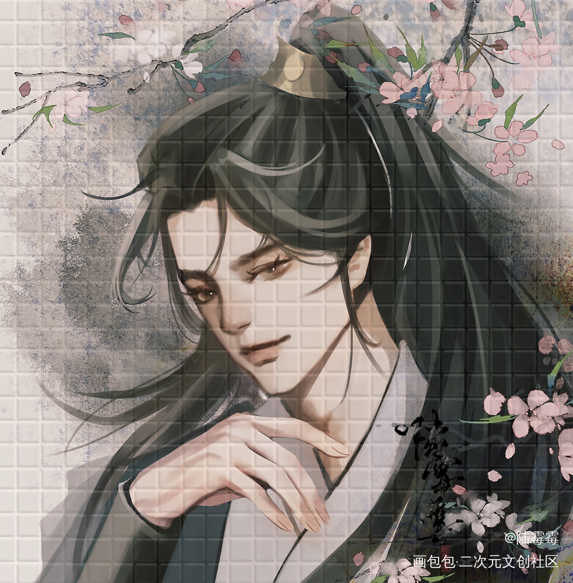 在外游历四年的少年郎_杀破狼长庚绘画作品