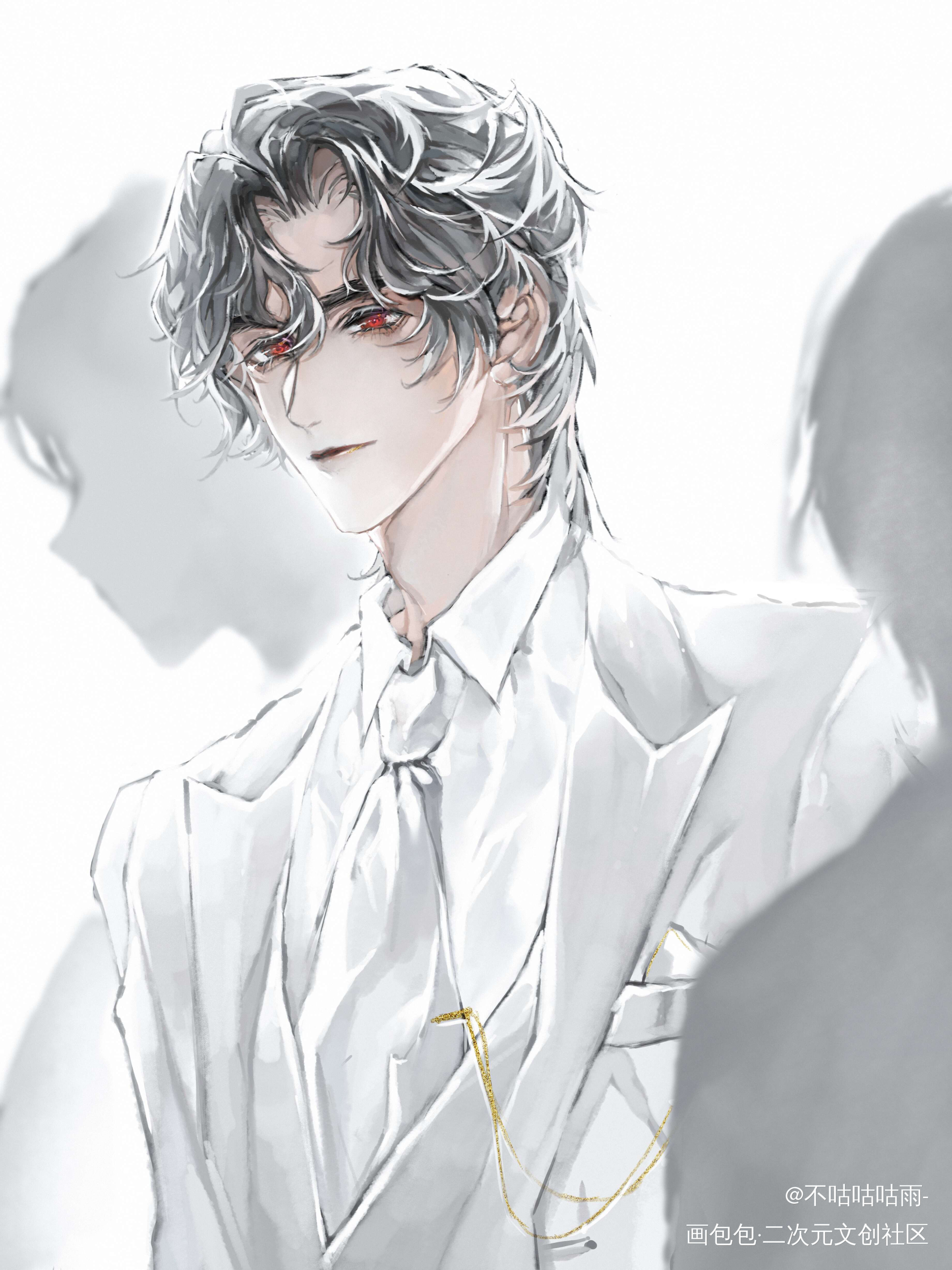 病案本194Devil贺他来了_病案本贺予绘画作品