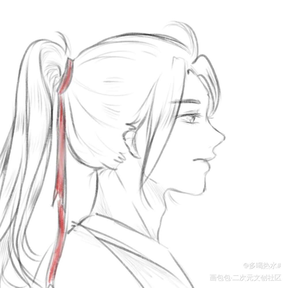 摸个羡羡_魔道祖师忘羡绘画作品
