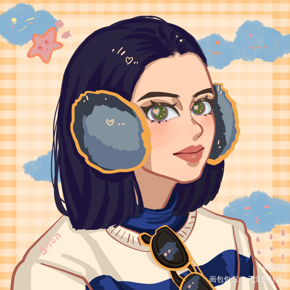 _Q版插画原创绘画作品
