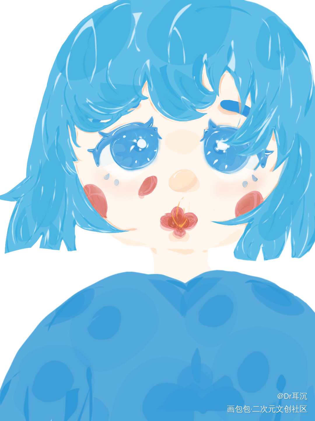 。。。_Q版板写绘画作品