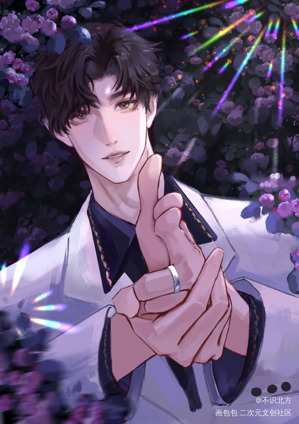 【心引力】—辛引黎_谁把谁当真188男团妹叔手绘绘画作品