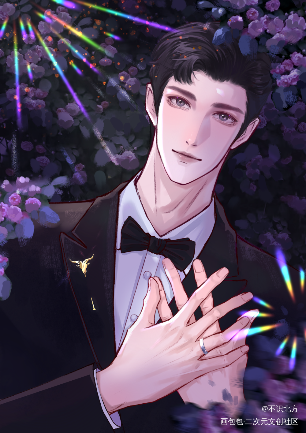 【心引力】—辛引黎_谁把谁当真188男团妹叔手绘绘画作品