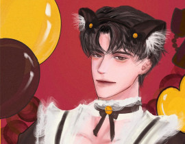 你却爱着一个烧饼_绘画作品