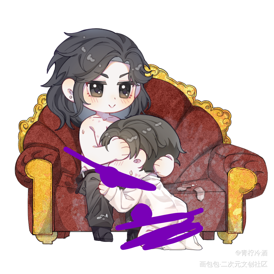 sorry您看这样成么QAQ_一醉经年寒故绘画作品