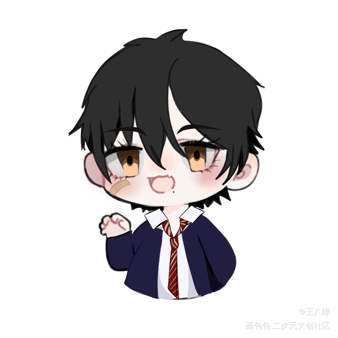 最近画的稿子～_稿子平涂日系绘画作品