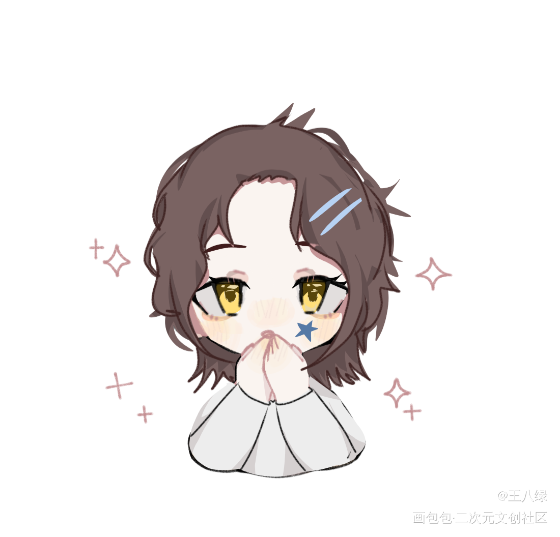 最近画的稿子～_稿子平涂日系绘画作品