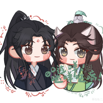 可爱冰秋qq头_冰秋人渣反派自救系统q版绘画作品