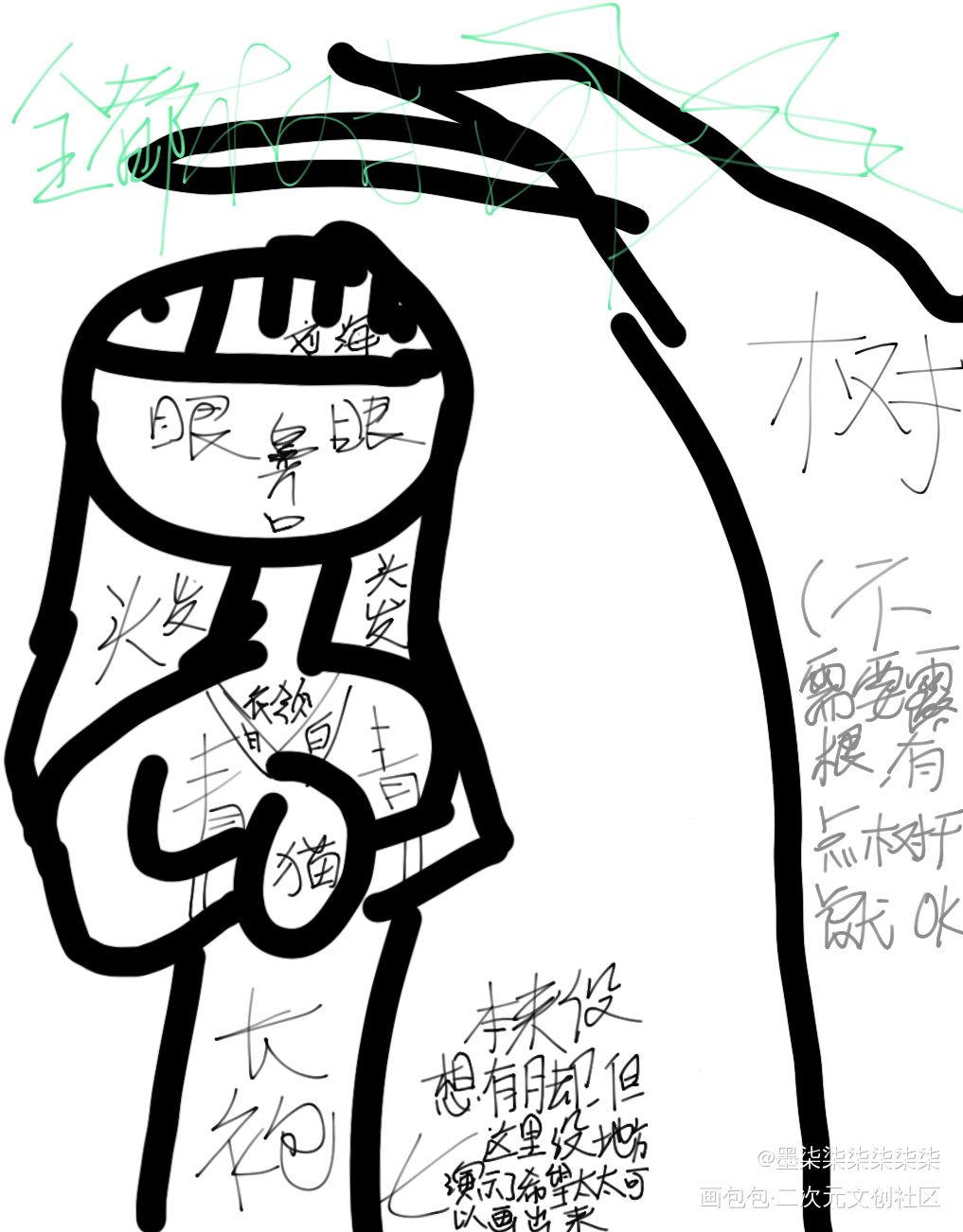 私人约稿禁all_太岁周楹绘画作品