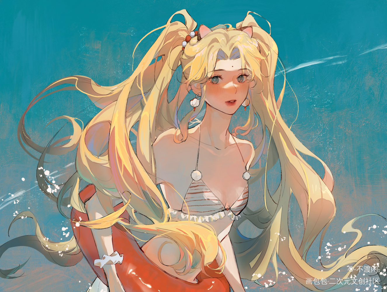 oc宝性转_平涂我要上首推插画原创oc绘画作品