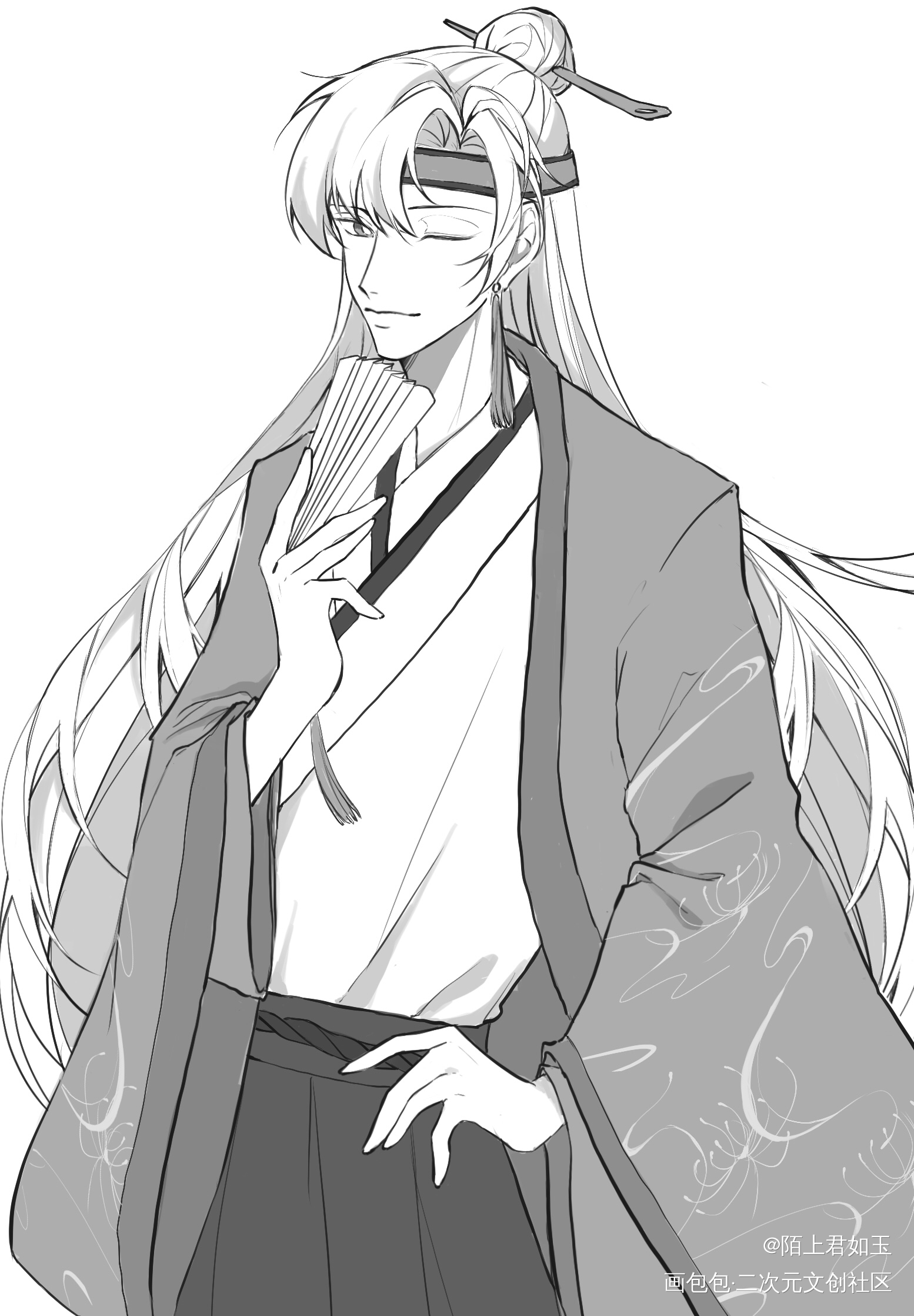 古装李简_188男团李简立绘古风绘画作品