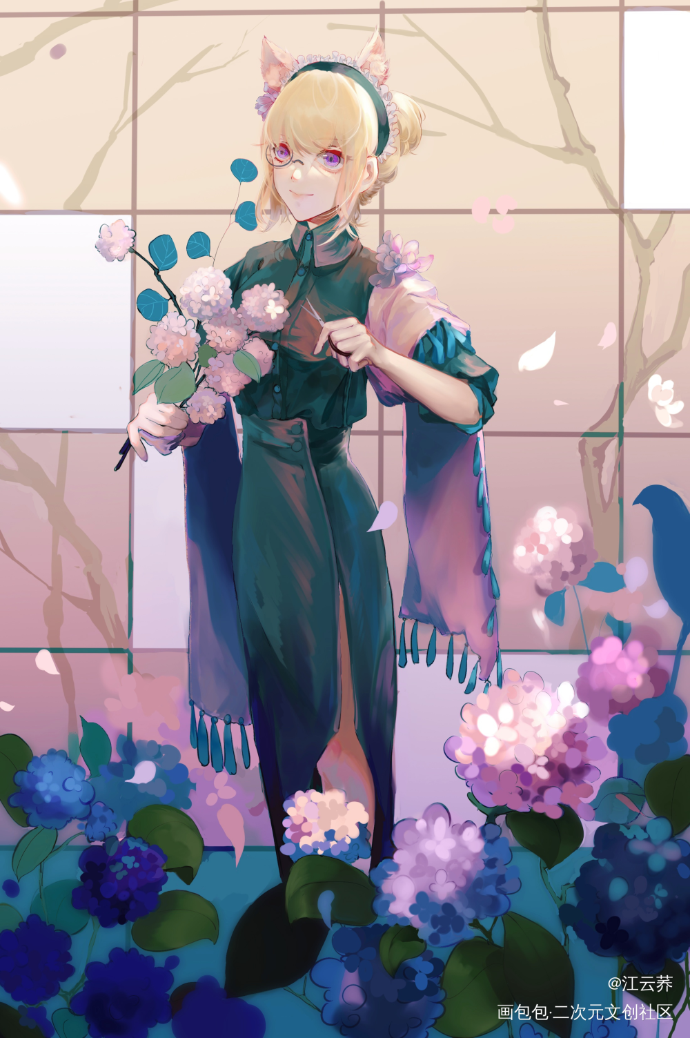 ?♡(*´∀｀*)人(*´∀_立绘平涂日系我要上首推插画绘画绘画作品