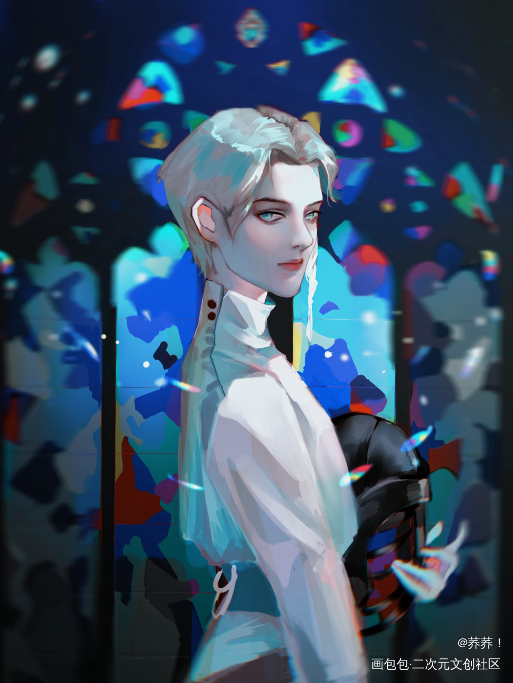觥筹交错_半厚涂平涂日系我要上首推插画绘画绘画作品