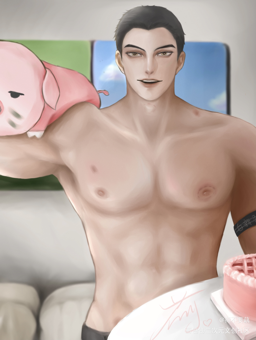生日快乐小俞_小白杨俞风城绘画作品