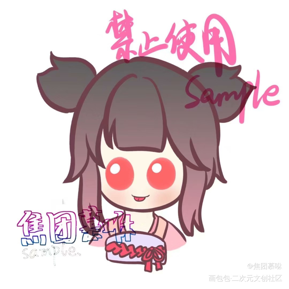 稿子_指绘摸鱼约稿绘画绘画作品