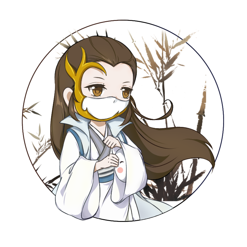 狐妖同人_狐妖小红娘白月初涂山苏苏Q版竹业绘画作品